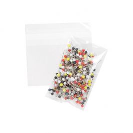 Klappenbeutel 9.5x6cm Hochtransparent (100 Stück) [B3X2XL]