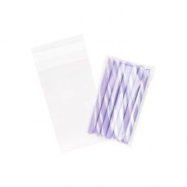 Klappenbeutel 8.5x14.5cm Hochtransparent (100 Stück) [B3X5T]
