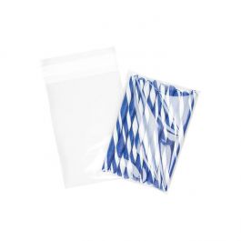 Klappenbeutel 10x14.5cm Hochtransparent (100 Stück) [B3X5W]