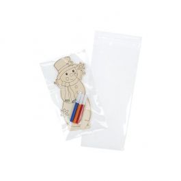Klappenbeutel 11.9x26.4cm Hochtransparent (100 Stück) [B410M]