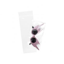 Klappenbeutel 10.8x28.6cm Hochtransparent (100 Stück) [B411]