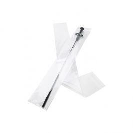Klappenbeutel 10.8x74cm Hochtransparent (100 Stück) [B429]