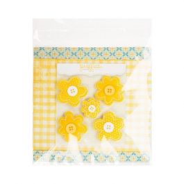 Klappenbeutel 15x14.5cm Hochtransparent (100 Stück) [B55XL]