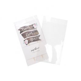 Klappenbeutel 15.7x25.4cm Hochtransparent (100 Stück) [B6X10PC]