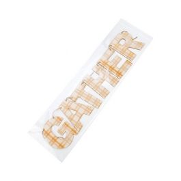 Klappenbeutel 21.4x76.8cm Hochtransparent (100 Stück) [B830]