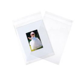 Klappenbeutel 22x30cm Hochtransparent (100 Stück) [BA4]