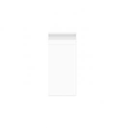 Klappenbeutel 26.5x51.4cm Hochtransparent (100 Stück) [B1020]