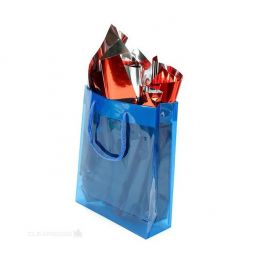 Geschenktaschen 22x7.6x27cm mit Trageschnüren (10 Stück) [G8BL1]
