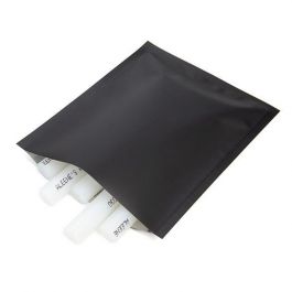 Plastikbeutel Mattschwarz 10.2 x 12.7 cm Verschweißbar (100 Stück) [CRB3B]
