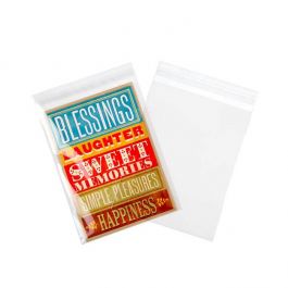 Klappenbeutel 16,4x21cm Hochtransparent (250 Stück) [VL86]