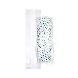 Polybeutel 6.7x4.8x26cm mit Seitenfalten (100 Stück) [GB23]