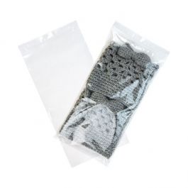 Druckverschlussbeutel mit Hangloch 15x30,5cm Kristallklar PP 50 Mikron (100 Stück) [ZR612]