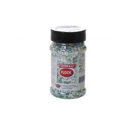 Flockdekoration Schnipsel  Antarktis 150g im Glas (1 St.) [COL-FL0150544]