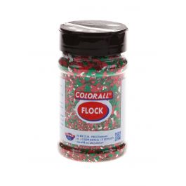 Flockdekoration Schnipsel  Weihnachten 150g im Topf (1 St.) [COL-FL0150557]