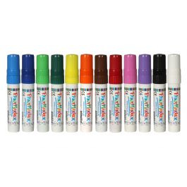 Paintmarker / Kreidestifte Set 12tlg. Sortiert 12x 25ml in Marker (1 St.) [COL-PM2590]