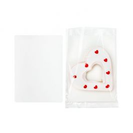 Fettbeständige Keksplatten Weiß 11.5x16cm (100 Stück) [GRCB9]