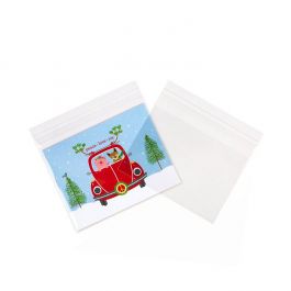 Klappenbeutel 14.4x10.8cm Hochtransparent (100 Stück) [B45S]