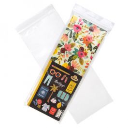 Druckverschlussbeutel 15x38cm Transparent PP 50 Mikron (100 Stück) [ZC615]
