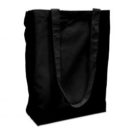 Baumwolltragetaschen mit Griff 38x42cm Schwarz (250 Stück) [FP-DKE009]