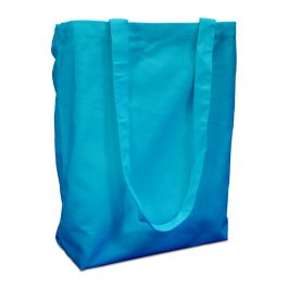 Baumwolltragetaschen mit Griff 38x42cm Hellblau (250 Stück) [FP-DKE012]