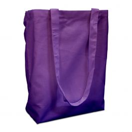Baumwolltragetaschen mit Griff 38x42cm Lila (250 Stück) [FP-DKE014]