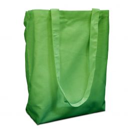 Baumwolltragetaschen mit Griff 38x42cm Grün (250 Stück) [FP-DKE020]