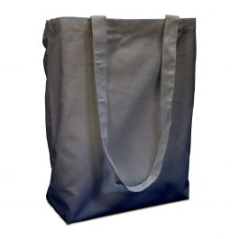 Baumwolltragetaschen mit Griff 38x42cm Grau (250 Stück) [FP-DKE021]