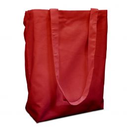 Baumwolltragetaschen mit Griff 38x42cm Rot (250 Stück) [FP-DKE022]