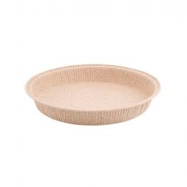 Kakaopapier-Backformen ∅ 18 cm, rund, Braun (900 Stück) [GB-DRE02513]
