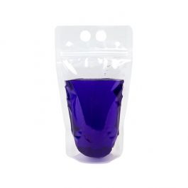 Getränkebeutel Transparent 12.9x4x22.9cm (10 Stück) [DP1]