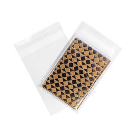 Umweltfreundliche Klappenbeutel Bioplastik 11x13.5cm Transparent (100 Stück) [GC4B2]