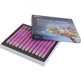 Gallery Aquarell-Kreide, Pink, 12 Stk/ 1 Pck [HOB-427339]
