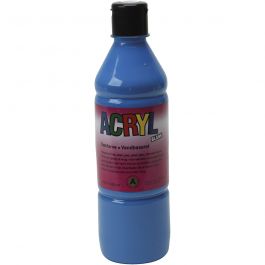Acrylfarbe, Primärblau, 500 ml/ 1 Fl. [HOB-636055]