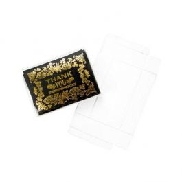 Klarsichtschachteln 9.5x3.2x13.2cm Transparent (25 Stück) [FB38]