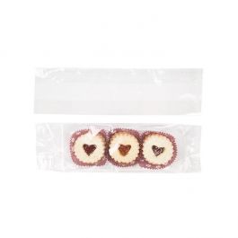 Plastikbeutel 8.9x5.7x30.5cm mit Seitenfalten (100 Stück) [FDAGB14]