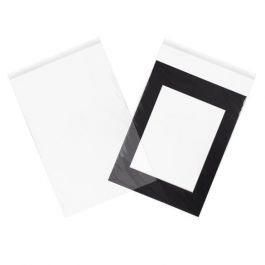 Klappenbeutel 39.2x56.5cm Hochtransparent (100 Stück) [B15]