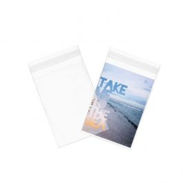 Klappenbeutel 11.7x16.2cm Hochtransparent (100 Stück) [B4X6XL]