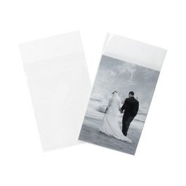 Umweltfreundliche Beutel 10.8x15.6cm Transparent mit Schutzverschluss (100 Stück) [GC4X6PC]