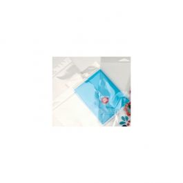 Headerbeutel Transparent 7x8.9cm mit Schutzverschluss (100 Stück) [HB23PC]