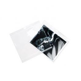 Headerbeutel Transparent 29.1x22.3cm Wiederverschließbar (100 Stück) [HB118XL]