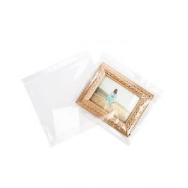 Headerbeutel Transparent 29.5x24.1cm Wiederverschließbar (100 Stück) [HB119H]