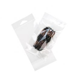 Headerbeutel Transparent 8.4x13cm Wiederverschließbar (100 Stück) [HB3]