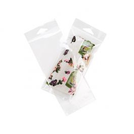 Headerbeutel Transparent 8.6x17.1cm Wiederverschließbar (100 Stück) [HB3X6T]