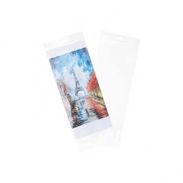 Headerbeutel Transparent 12.1x28.9cm Wiederverschließbar (100 Stück) [HB4X11]