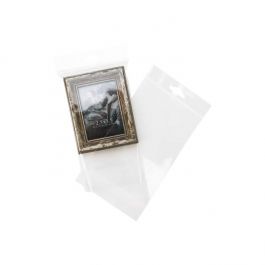 Headerbeutel Transparent 10.8x15.6cm Wiederverschließbar (100 Stück) [HB4X6]