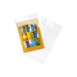 Headerbeutel Transparent 11.7x16.2cm Wiederverschließbar (100 Stück) [HB4X6XL]