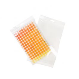Headerbeutel Transparent 16.5x24.1cm Wiederverschließbar (100 Stück) [HB6H9H]