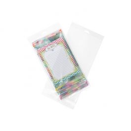 Headerbeutel Transparent 16.4x31.1cm Wiederverschließbar (100 Stück) [HB6X12]