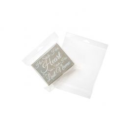 Headerbeutel Transparent 16.8x22.2cm Wiederverschließbar (100 Stück) [HB6X8]