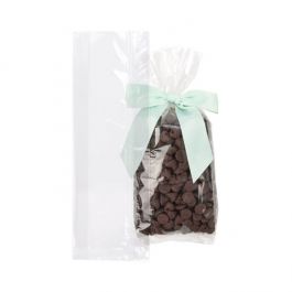 Plastikbeutel 7.6x3.1x21cm mit Seitenfalten schwere Qualität (100 Stück) [HDGB9]
